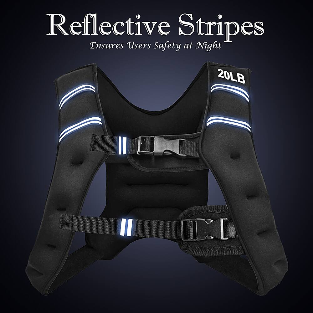 Reflective Stripes Ensures Users Safety at Night 20LB