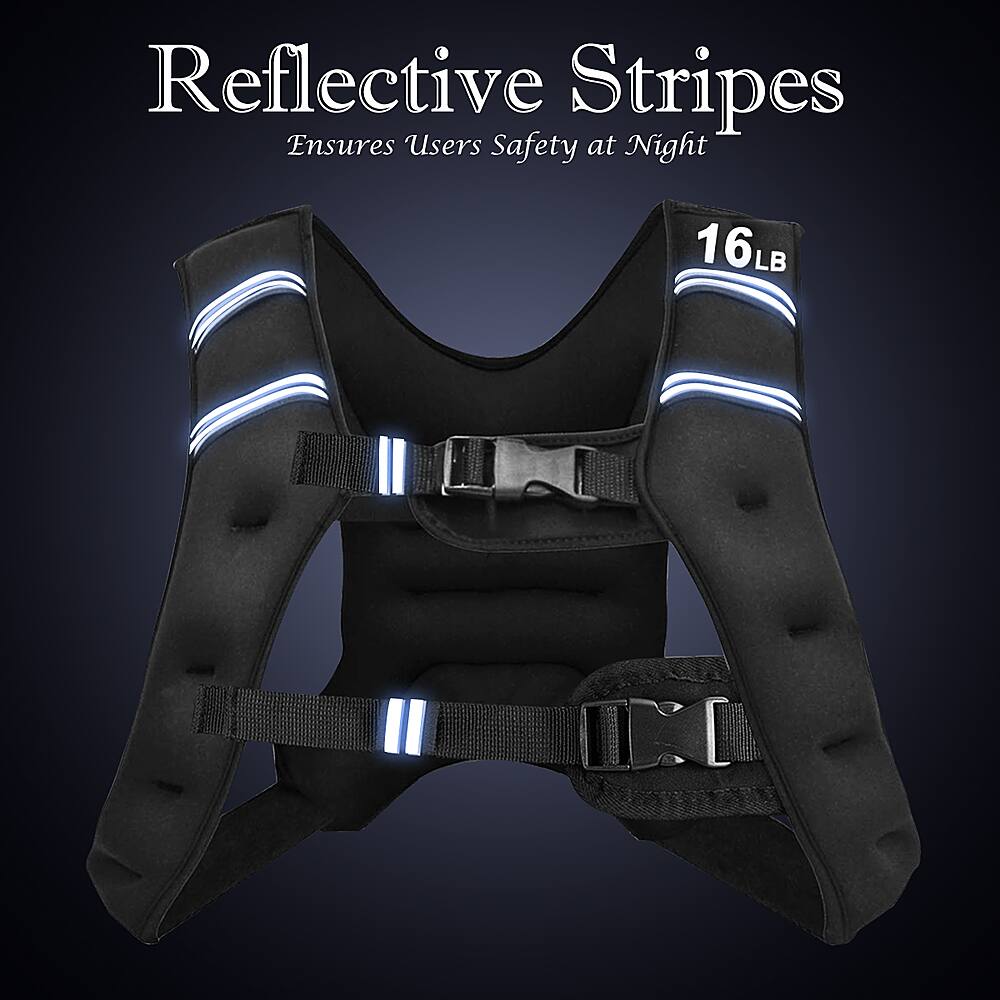 Reflective Stripes Ensures Users' Safety at Night. 16LB.