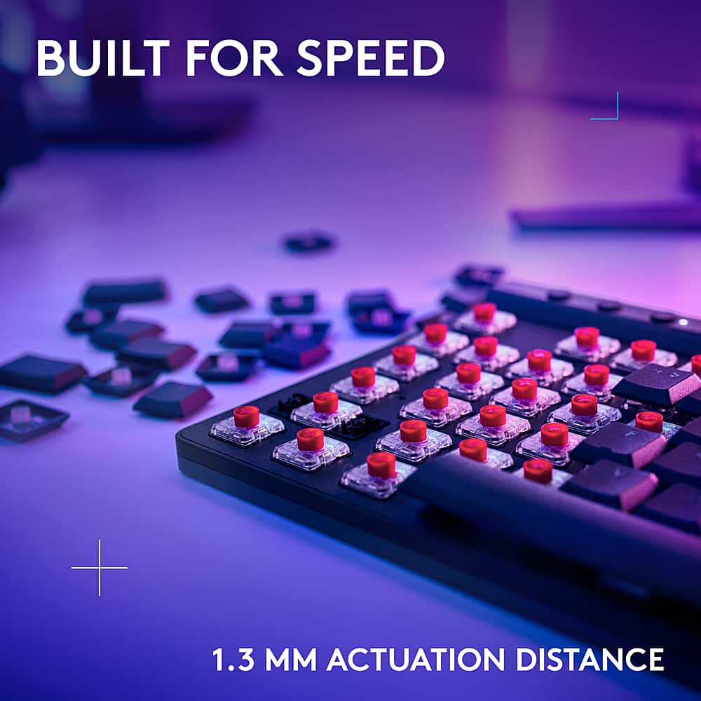 Built for Speed 2 + 1.3 mm actuation distance