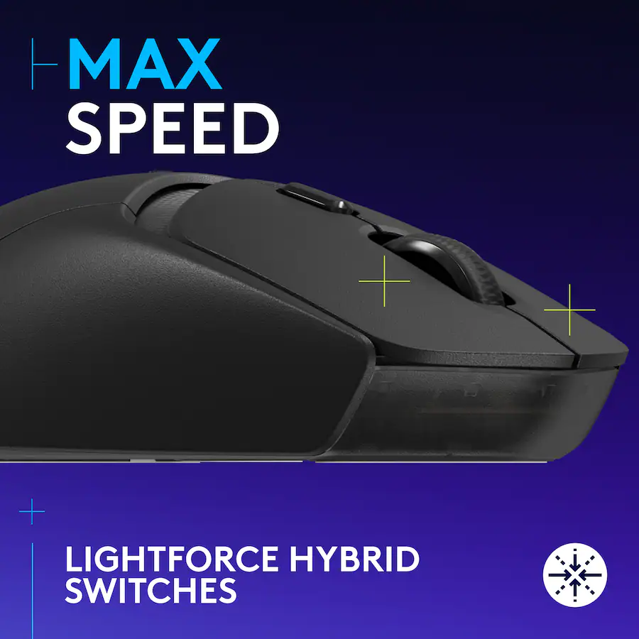 Logitech G309 LIGHTSPEED Lightweight Wireless Optical Gaming Mouse with ...