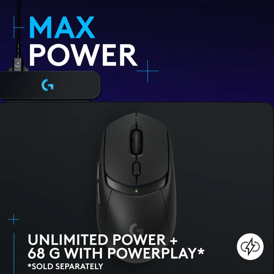 MAX POWER + UNLIMITED POWER + 68 G WITH POWERPLAY* *SOLD SEPARATELY