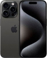 Apple - Pre-Owned iPhone 15 Pro Max 5G 256GB (Unlocked) - Black Titanium - Front_Zoom