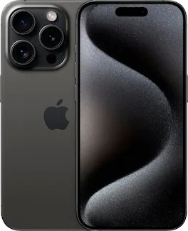 Apple - Refurbished Excellent - Pre-Owned Excellent iPhone 15 Pro Max 5G 256GB - Apple Intelligence - (Unlocked) - Black Titanium