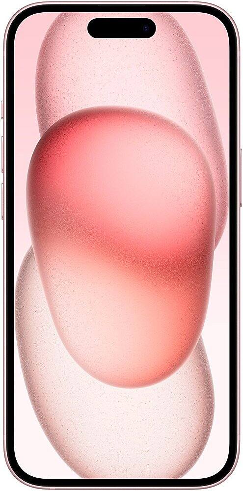 Angle. Apple - Pre-Owned iPhone 15 5G 256GB (Unlocked) - Pink.