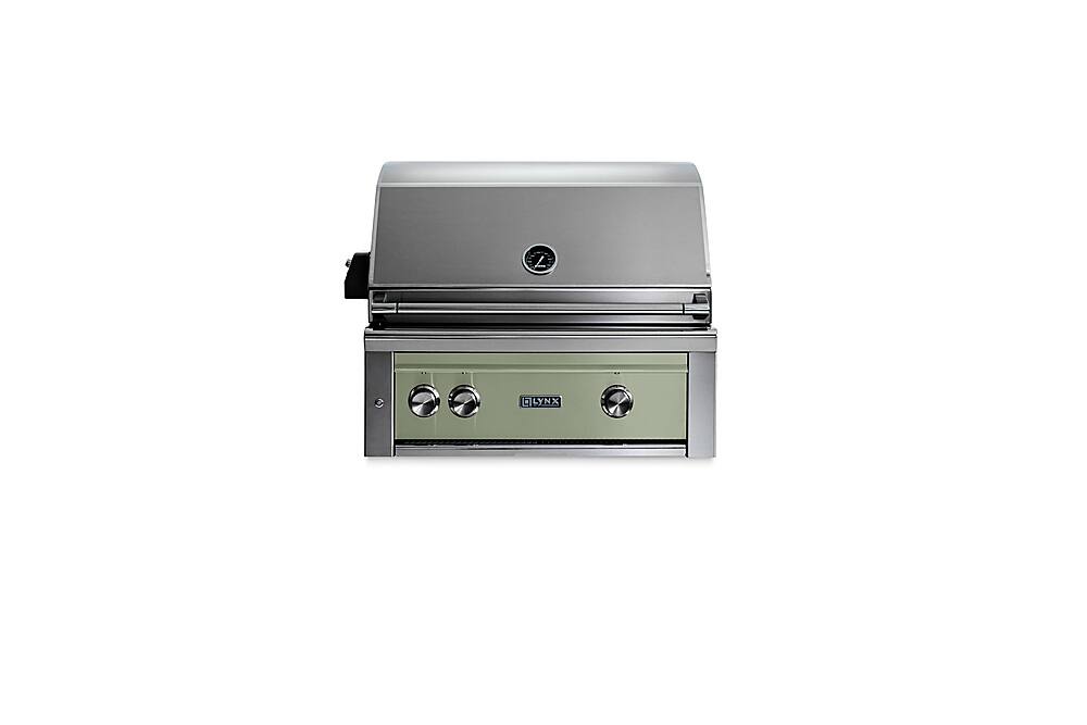 Angle. Lynx - Professional 30" Built-In Gas Grill - Desert Sage.