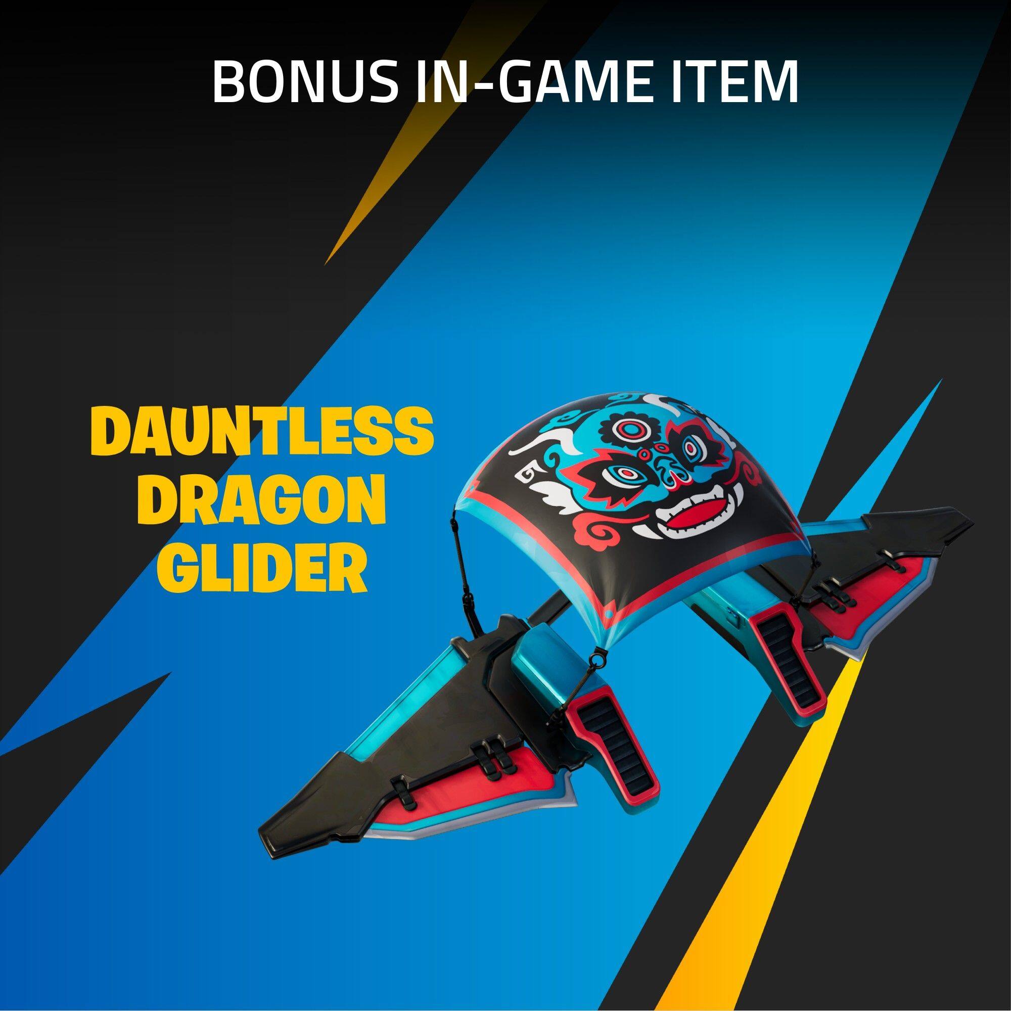 Bonus In-Game Item: Dauntless Dragon Glider