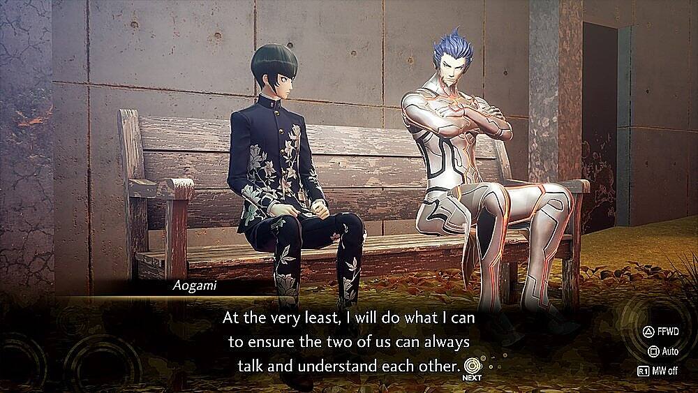 Aogami: At the very least, I will do what I can to ensure the two of us can always talk and understand each other.