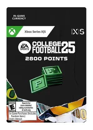 College Football 25: 2,800 Points [Digital]