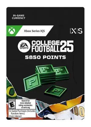College Football 25: 5,850 Points [Digital]