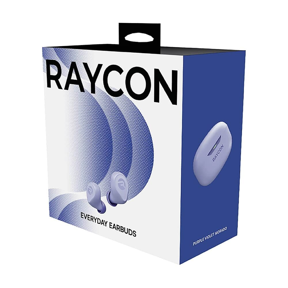 Raycon The Everyday In-Ear True Wireless Bluetooth Earbuds Purple ...