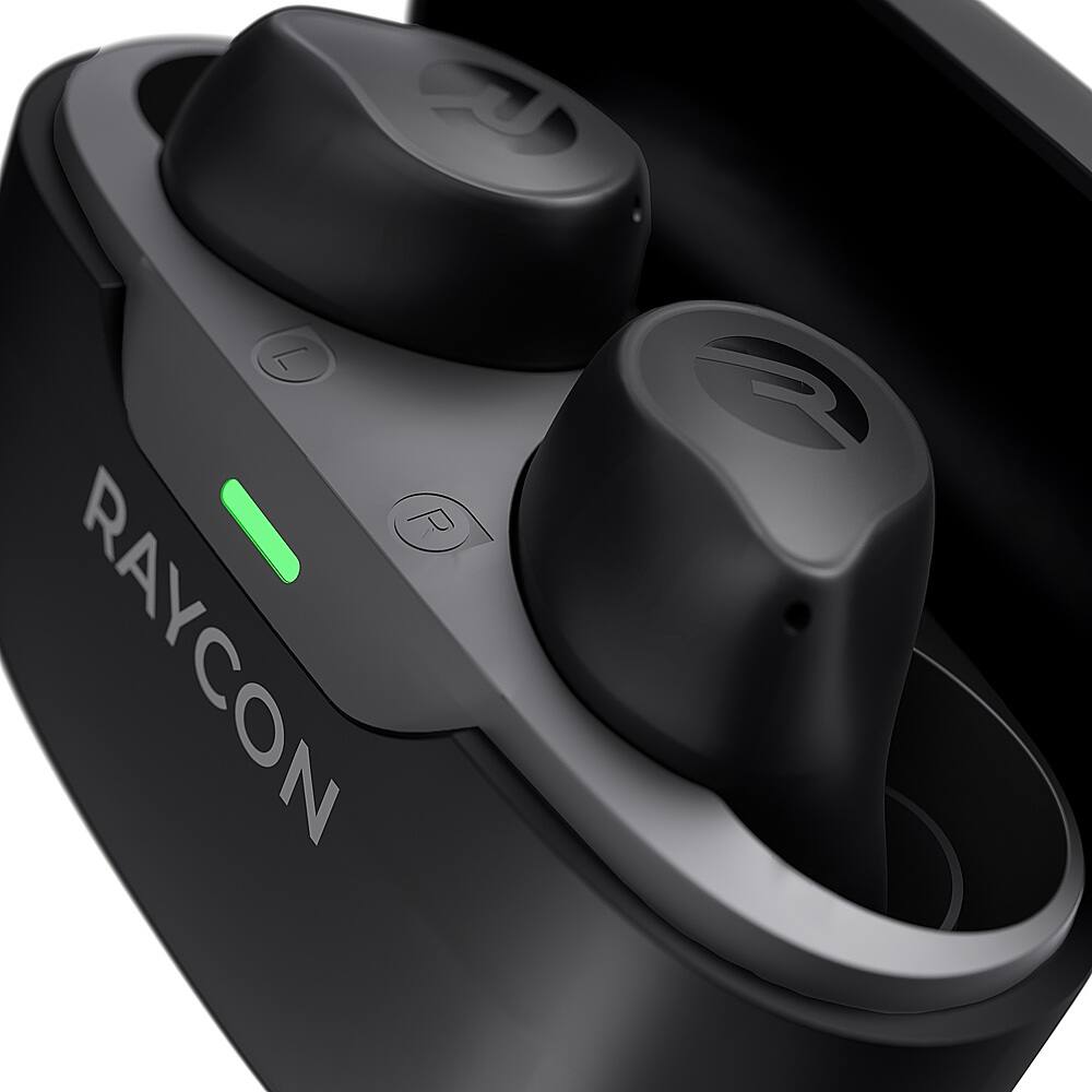 Alt View 12. Raycon - The Everyday In-Ear True Wireless Bluetooth Earbuds - Black.