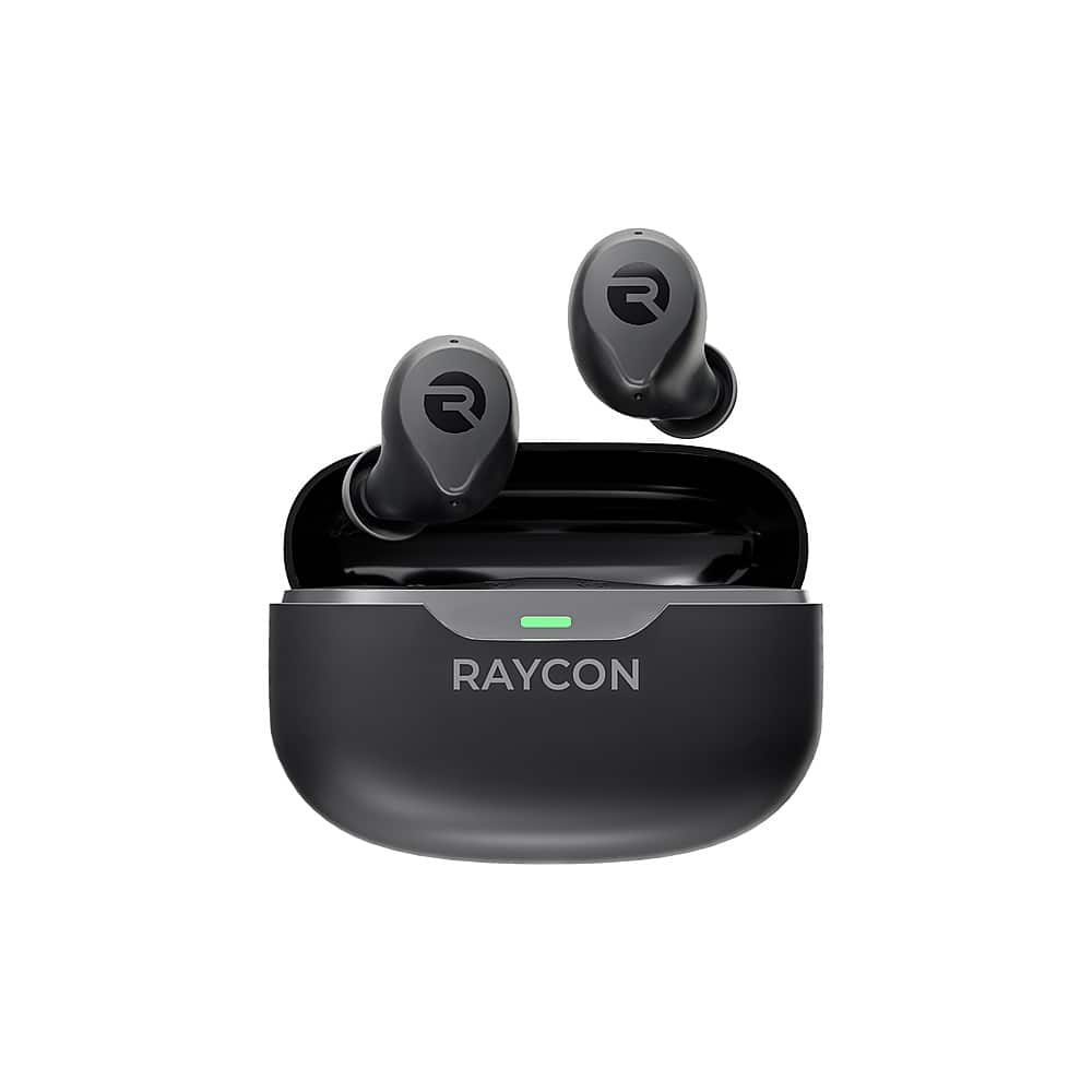 Alt View 21. Raycon - The Everyday In-Ear True Wireless Bluetooth Earbuds - Black.