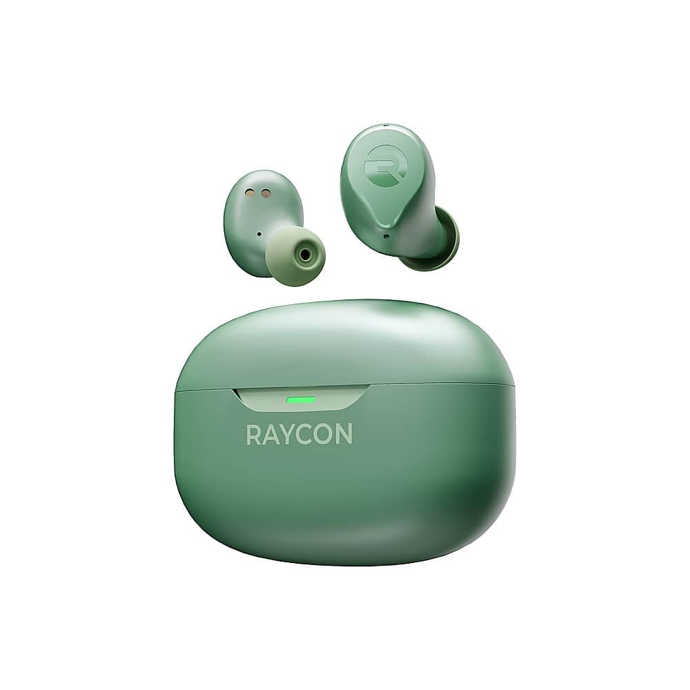 Alt View 17. Raycon - The Everyday In-Ear True Wireless Bluetooth Earbuds - Green.
