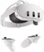 Front. Meta - Quest 3 Breakthrough Mixed Reality - 128GB (Refurbished) - White.