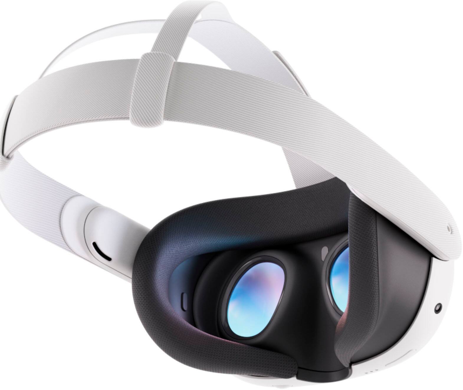 Angle. Meta - Quest 3 Breakthrough Mixed Reality - 512GB (Refurbished) - White.
