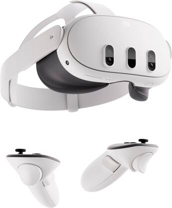 Meta Quest 3 Breakthrough Mixed Reality 512GB (Refurbished) White Meta Quest 3 Breakthrough Mixed Reality 512GB (Refurbished) White