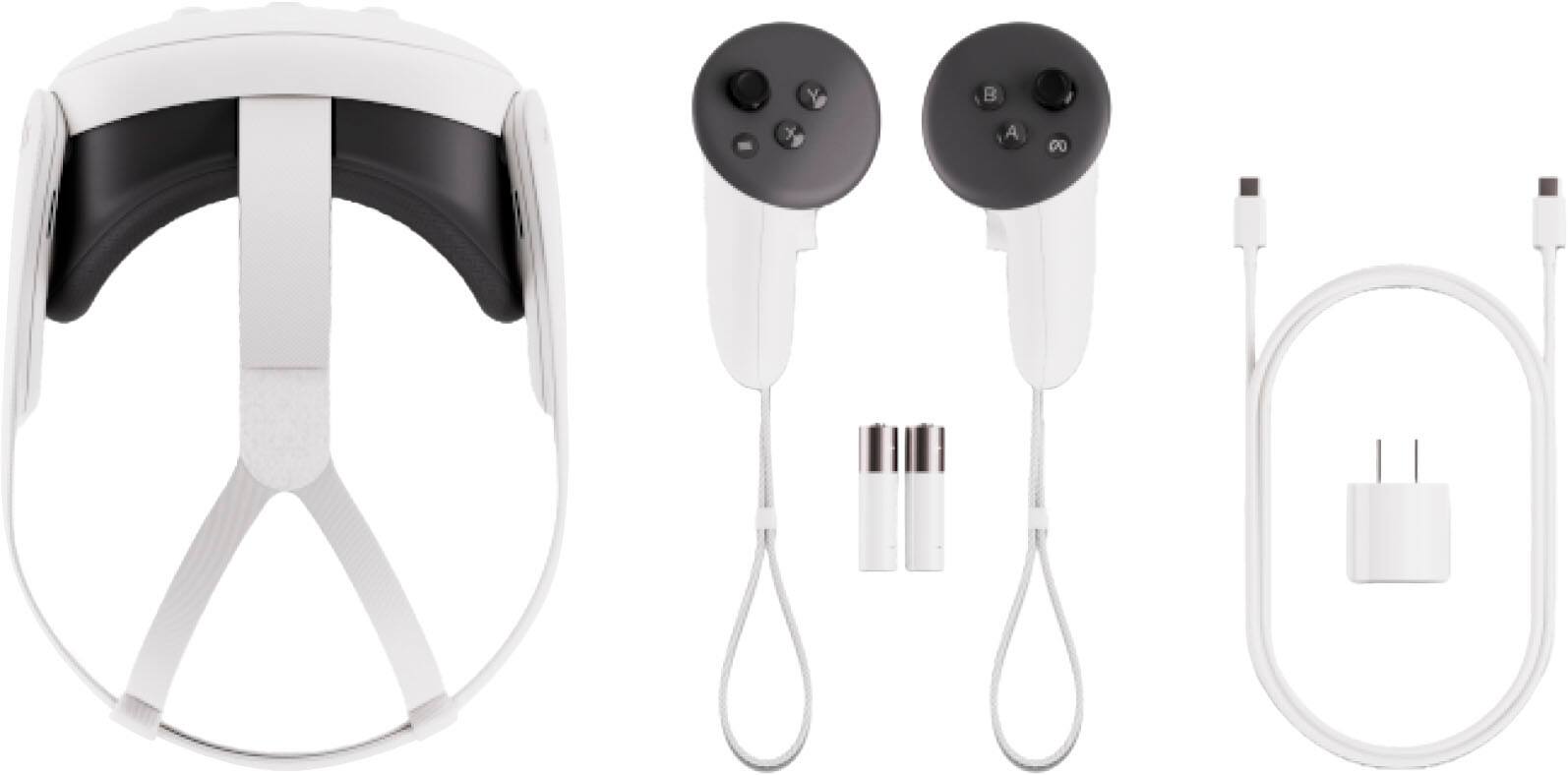 Alt View 2. Meta - Quest 3 Breakthrough Mixed Reality - 512GB (Refurbished) - White.