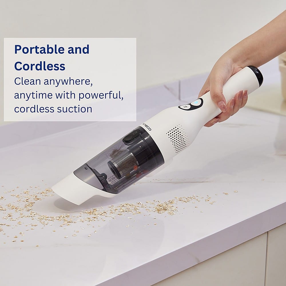 Portable and Cordless: Clean anywhere, anytime with powerful, cordless suction.