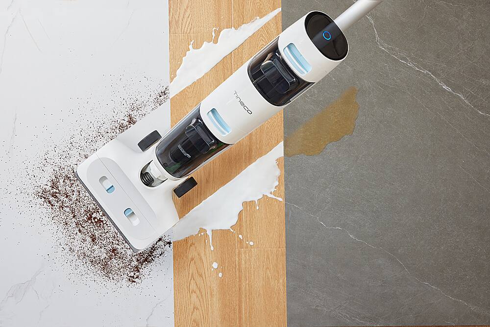 Alt View 16. Tineco - GO H2O Cordless Floor Washer GH203 - White.