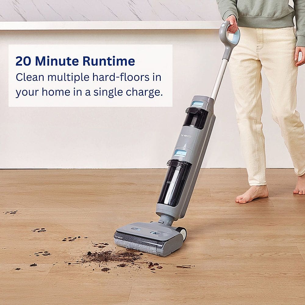 Tineco GO H2O SENSE Cordless Floor Washer GH303 Titanium FW1A0200US Best Buy