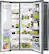 Alt View 12. Samsung - 21.5 Cu. Ft. Side-by-Side Counter Depth Fingerprint Resistant Refrigerator with Food ShowCase - Stainless steel.