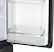 Alt View 17. Samsung - 22.5 cu. ft. 4-Door Flex French Door Counter Depth Refrigerator with Convertible Zone - Black stainless steel.
