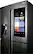 Alt View 11. Samsung - Family Hub 22.08 Cu. Ft. Counter-Depth 4-Door Flex Smart French Door Refrigerator - Black stainless steel.