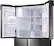 Alt View 13. Samsung - Family Hub 22.08 Cu. Ft. Counter-Depth 4-Door Flex Smart French Door Refrigerator - Black stainless steel.
