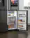 Alt View 19. Samsung - Family Hub 22.08 Cu. Ft. Counter-Depth 4-Door Flex Smart French Door Refrigerator - Black stainless steel.