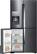 Alt View 14. Samsung - 22.1 Cu. Ft. 4-Door Flex French Door Counter-Depth Fingerprint Resistant Refrigerator with Food ShowCase - Black stainless steel.