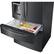Alt View 5. Samsung - 24.73 Cu. Ft. 4-Door Flex French Door Fingerprint Resistant Refrigerator - Black stainless steel.