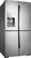 Angle. Samsung - 27.8 cu. ft. 4-Door Flex French Door Refrigerator with Food ShowCase - Stainless steel.
