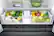 Alt View 12. Samsung - 22.6 cu. ft. 4-Door Flex French Door Counter Depth Refrigerator with FlexZone Drawer - Black stainless steel.