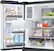 Alt View 12. Samsung - 22.7 Cu. Ft. 4-Door Flex French Door Counter-Depth Fingerprint Resistant Refrigerator - Black stainless steel.
