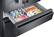 Alt View 12. Samsung - Family Hub 22.2 Cu. Ft. 4-Door French Door Counter-Depth Fingerprint Resistant Refrigerator - Black stainless steel.