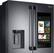 Alt View 16. Samsung - Family Hub 22.2 Cu. Ft. 4-Door French Door Counter-Depth Fingerprint Resistant Refrigerator - Black stainless steel.