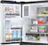 Alt View 20. Samsung - Family Hub 22.2 Cu. Ft. 4-Door French Door Counter-Depth Fingerprint Resistant Refrigerator - Black stainless steel.