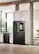 Alt View 21. Samsung - Family Hub 22.2 Cu. Ft. 4-Door French Door Counter-Depth Fingerprint Resistant Refrigerator - Black stainless steel.