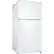 Angle. Samsung - 21.1 Cu. Ft. Top-Freezer Refrigerator - White.