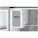 Alt View 14. Samsung - Family Hub 22.2 Cu. Ft. 4-Door French Door Counter-Depth Fingerprint Resistant Refrigerator - Stainless steel.