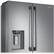 Alt View 16. Samsung - 22.7 Cu. Ft. 4-Door Flex French Door Counter-Depth Fingerprint Resistant Refrigerator - Stainless steel.