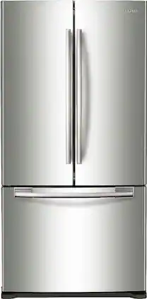 Samsung - 19.4 Cu. Ft. French Door Refrigerator - Stainless Steel