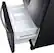 Alt View 4. Samsung - 18 Cu.Ft. French Door Counter-Depth Fingerprint Resistant Refrigerator - Black stainless steel.