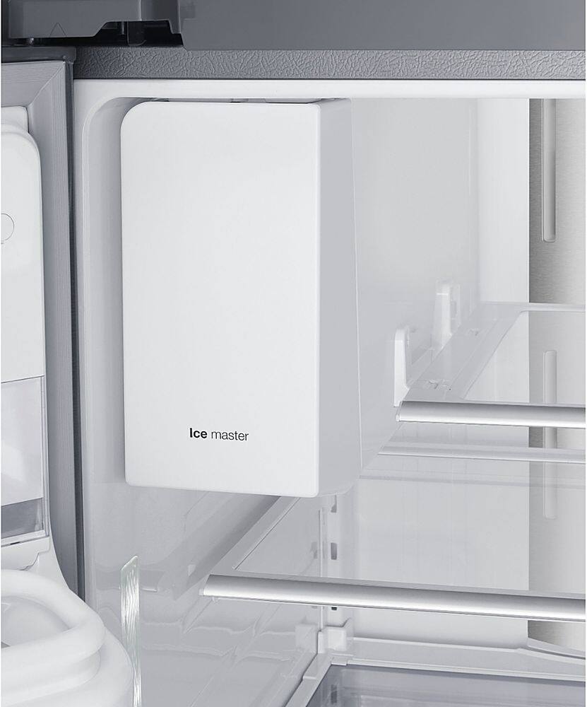 Alt View 17. Samsung - Family Hub 22.2 Cu. Ft. 4-Door French Door Counter-Depth Refrigerator - Stainless steel.