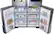 Alt View 11. Samsung - Family Hub 28 Cu. Ft. 4-Door Flex French Door Fingerprint Resistant Refrigerator - Stainless steel.