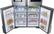 Alt View 11. Samsung - 22 cu. ft. 4-Door Flex French Door Counter Depth Smart Refrigerator with Family Hub - Stainless steel.