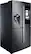 Alt View 12. Samsung - Family Hub 22 Cu. Ft. 4-Door Flex French Door Counter-Depth Fingerprint Resistant Refrigerator - Black stainless steel.