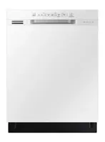 Samsung - 24" Front Control Built-In Dishwasher - White - Front_Zoom