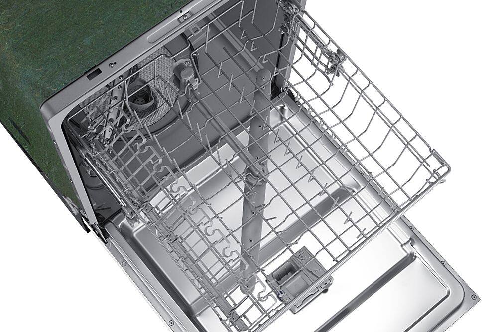 Alt View 13. Samsung - 24" Front Control Built-In Dishwasher - White.