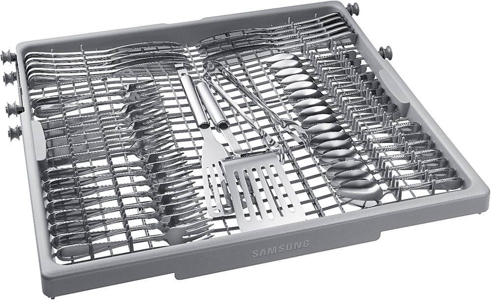 Alt View 17. Samsung - 24" Front Control Built-In Dishwasher - White.